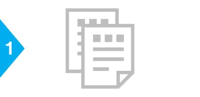 Ilustración de los diseños de proyecto de línea 1
